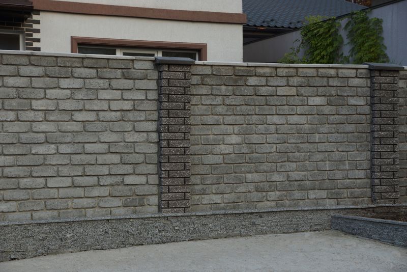 Brick Fence Building